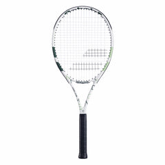 BABOLAT Evoke Team Wimbledon 2025 Tennis Racquet (White/Green, Strung)