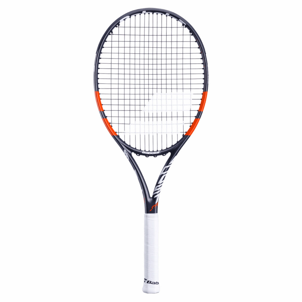 BABOLAT Boost Strike Tennis Racquet (Strung, Black/Red)