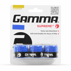 GAMMA Supreme Overgrip (3 Pcs, Black)