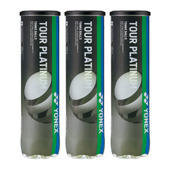 YONEX Tour Platinum Tennis Ball Dozen (12 Balls)