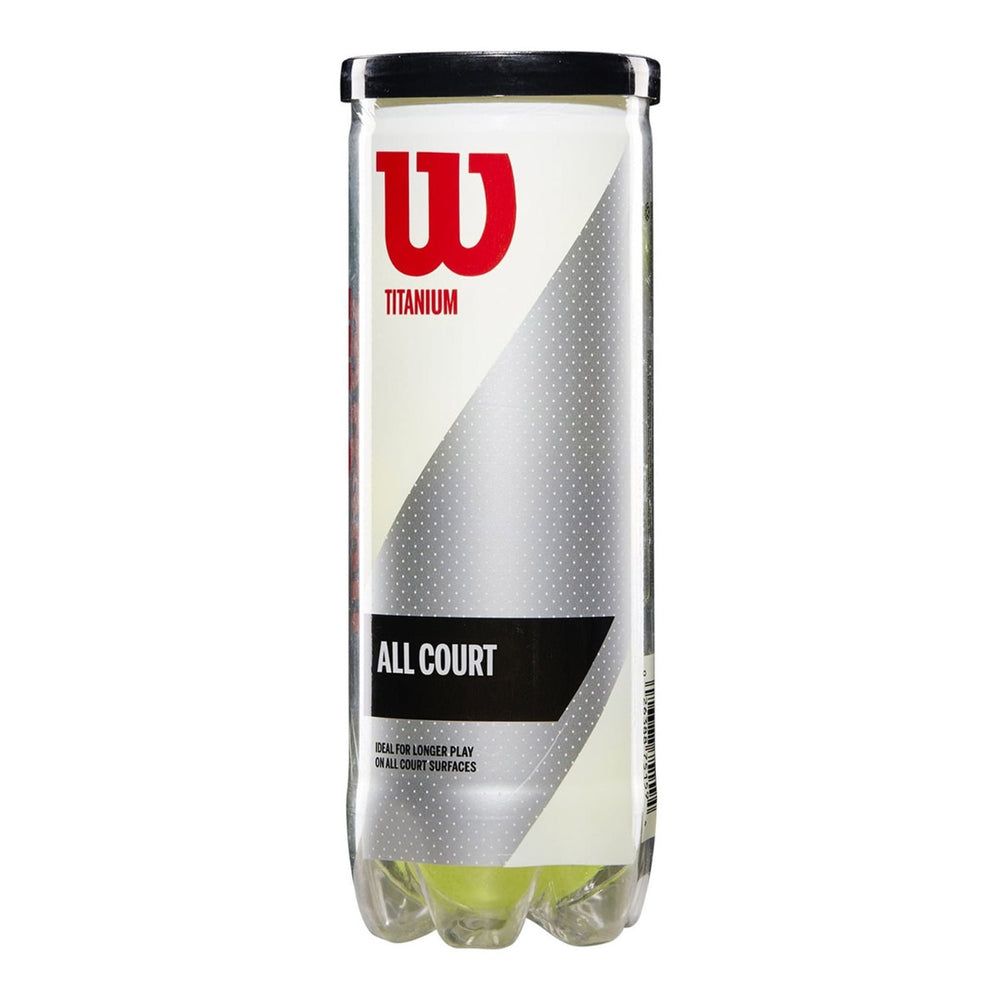 Wilson Titanium All Court Tennis Ball Can (3 Balls)