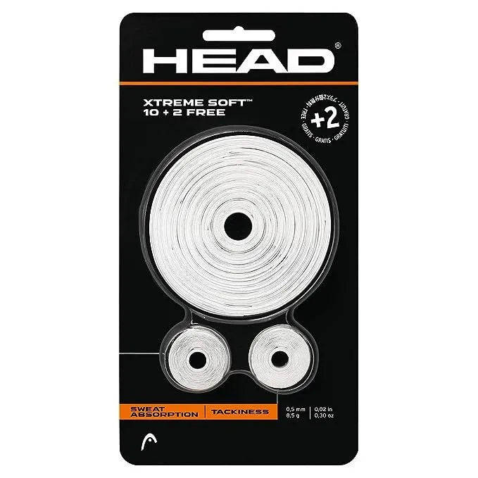 HEAD Xtreme Soft Over Grip (10+2 pcs) White
