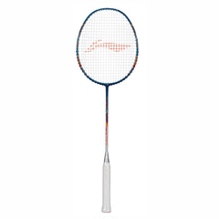 LI-NING Air-Force 78 G3 Badminton Racquet (Navy/Silver/Orange, Strung)