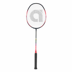 APACS Accurate 77 Badminton Racquet (Unstrung, Red/Black Matte)