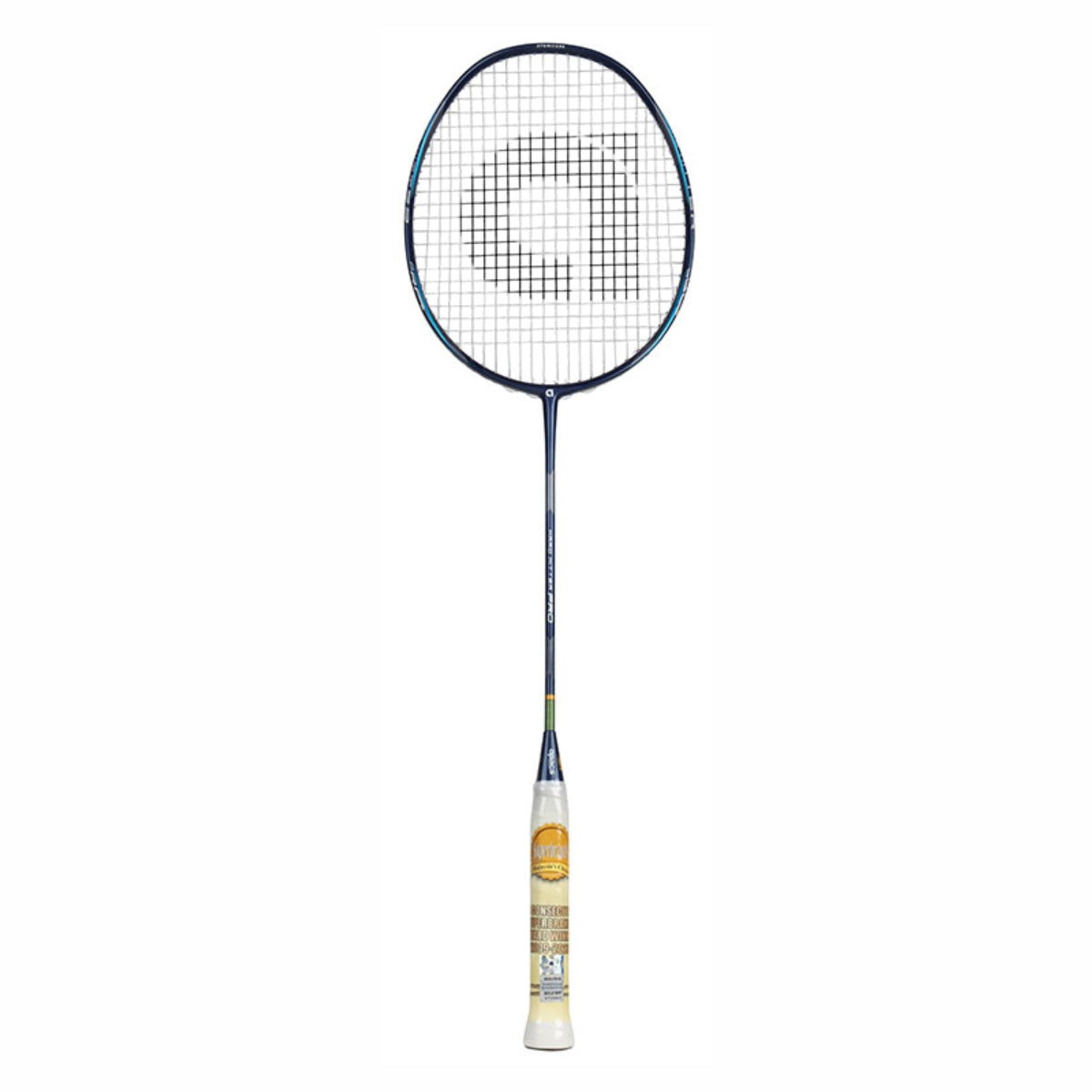 APACS Hard Hitter Pro Badminton Racquet (Unstrung, Navy Glossy)