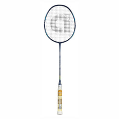 APACS Hard Hitter Pro Badminton Racquet (Unstrung, Navy Glossy)