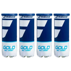 BABOLAT Gold All Court Tennis Ball Dozen (12 Balls)