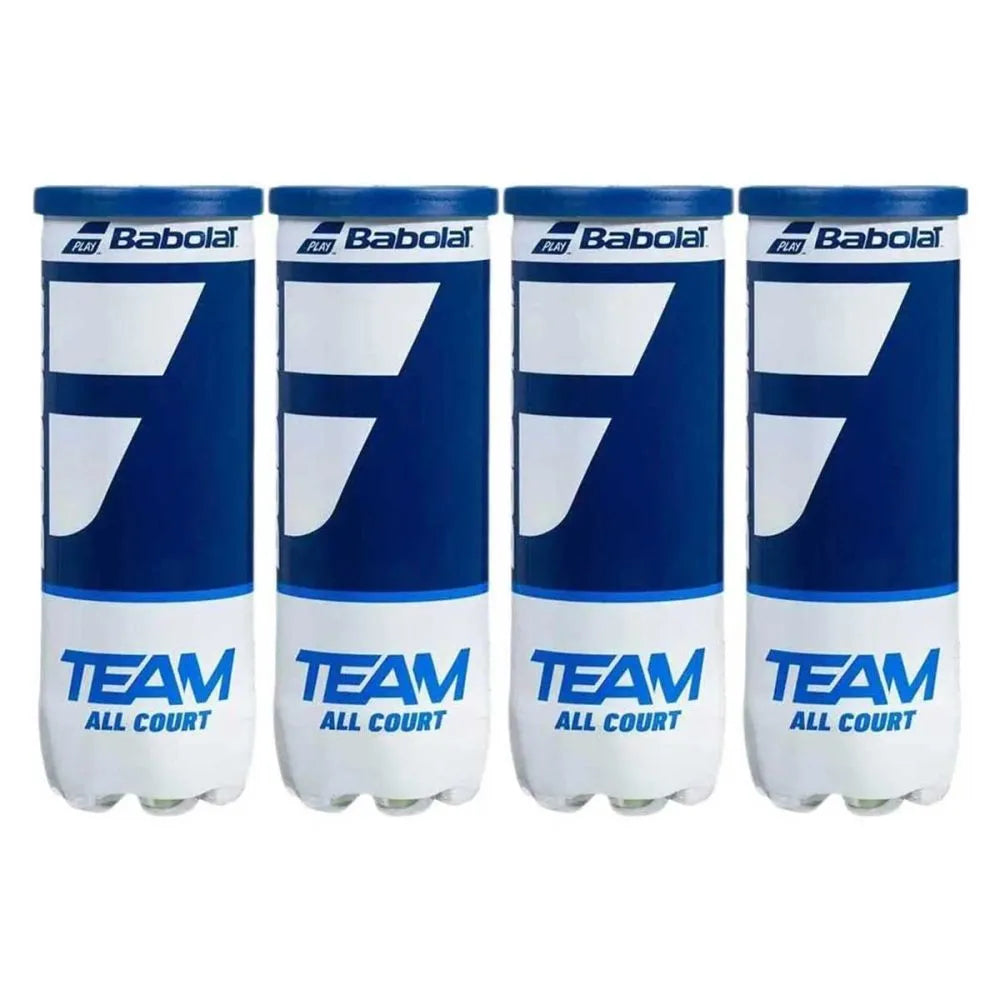 BABOLAT Team All Court Tennis Ball Dozen (12 Balls)