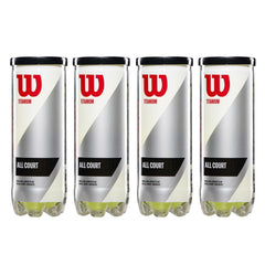 Wilson Titanium All Court Tennis Ball Dozen (12 Balls)