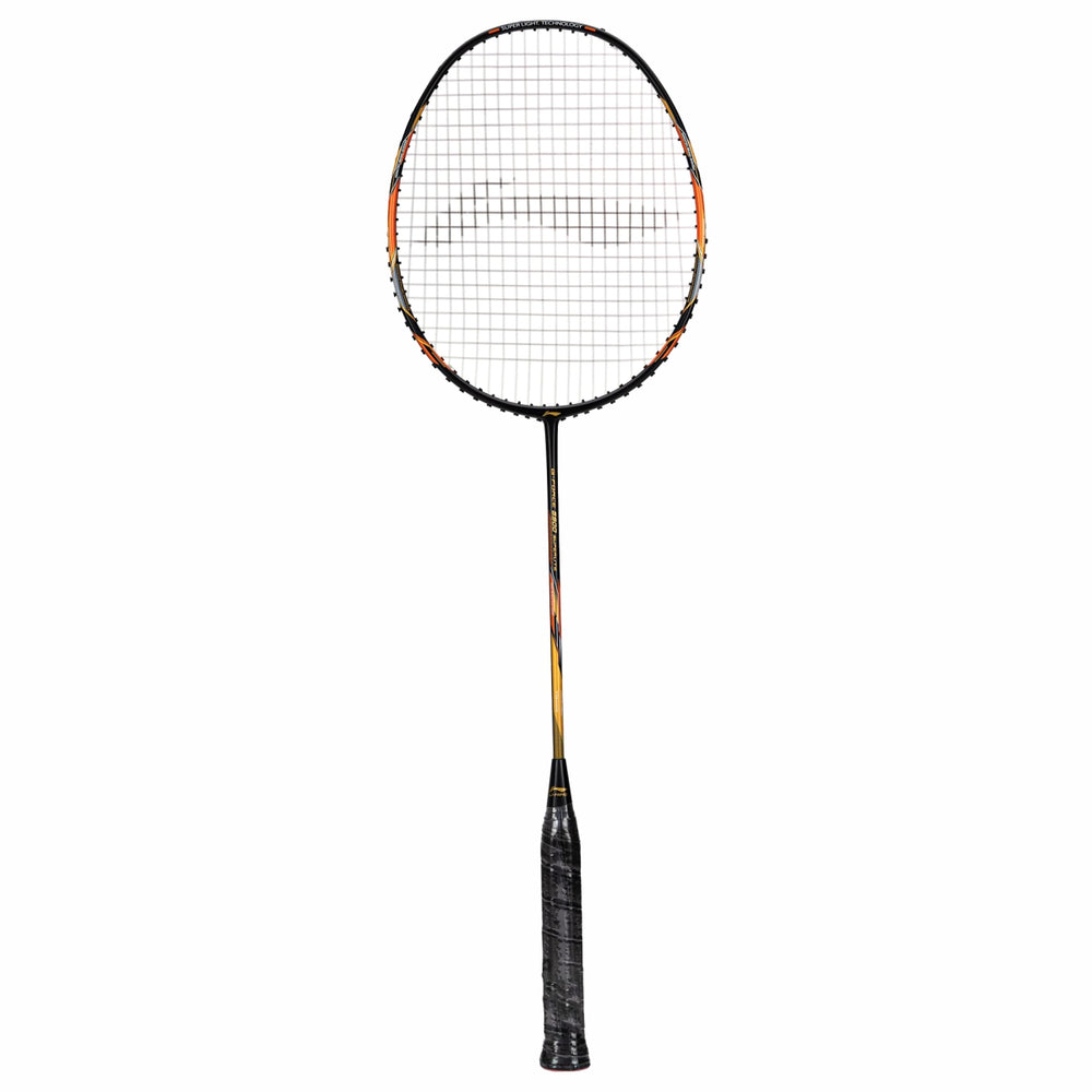 LI-NING G Force 5900 Superlite Badminton Racquet 22 Black-Gold, Unstrung)