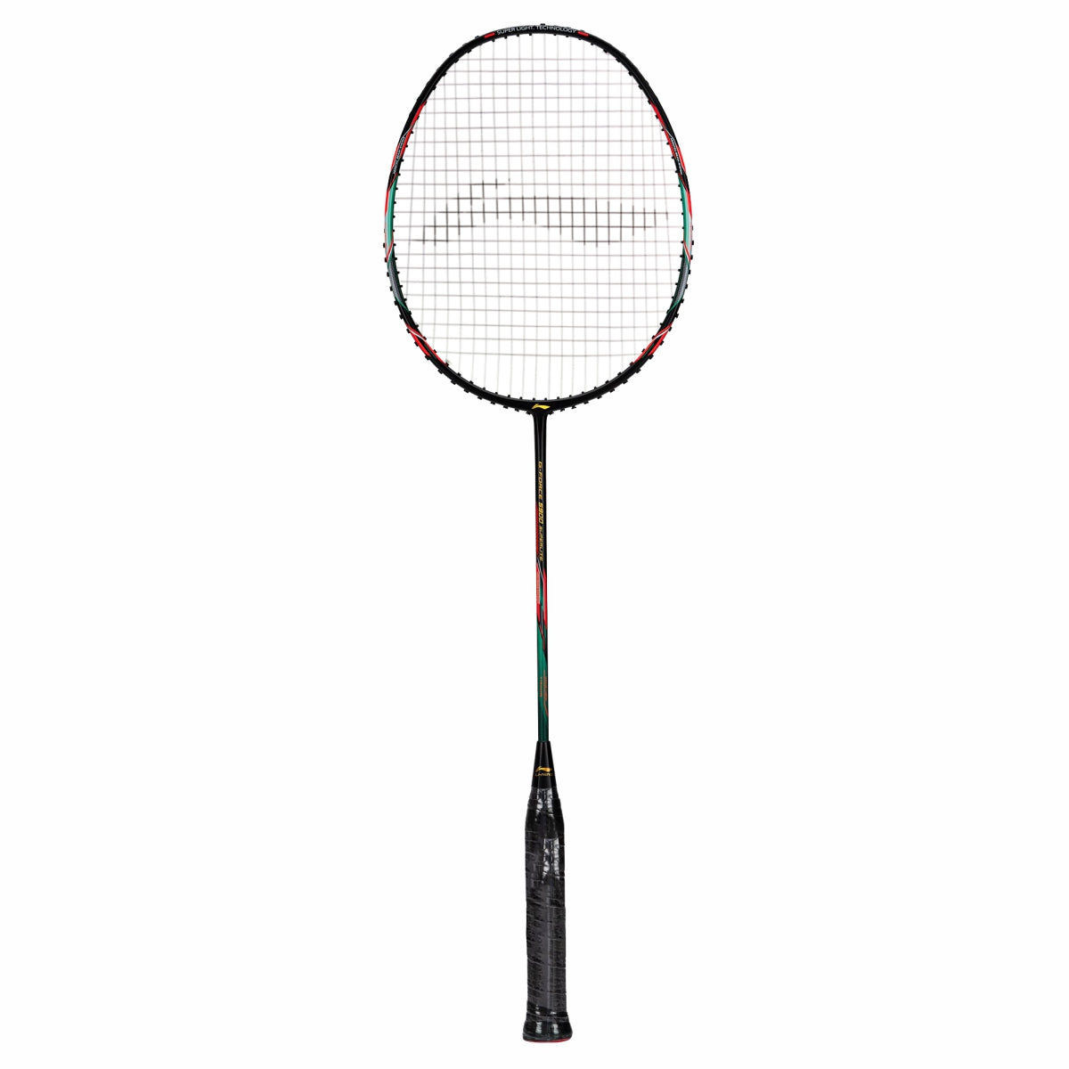 LI-NING G Force 5900 Superlite Badminton Racquet (Black/Cyan, Unstrung)