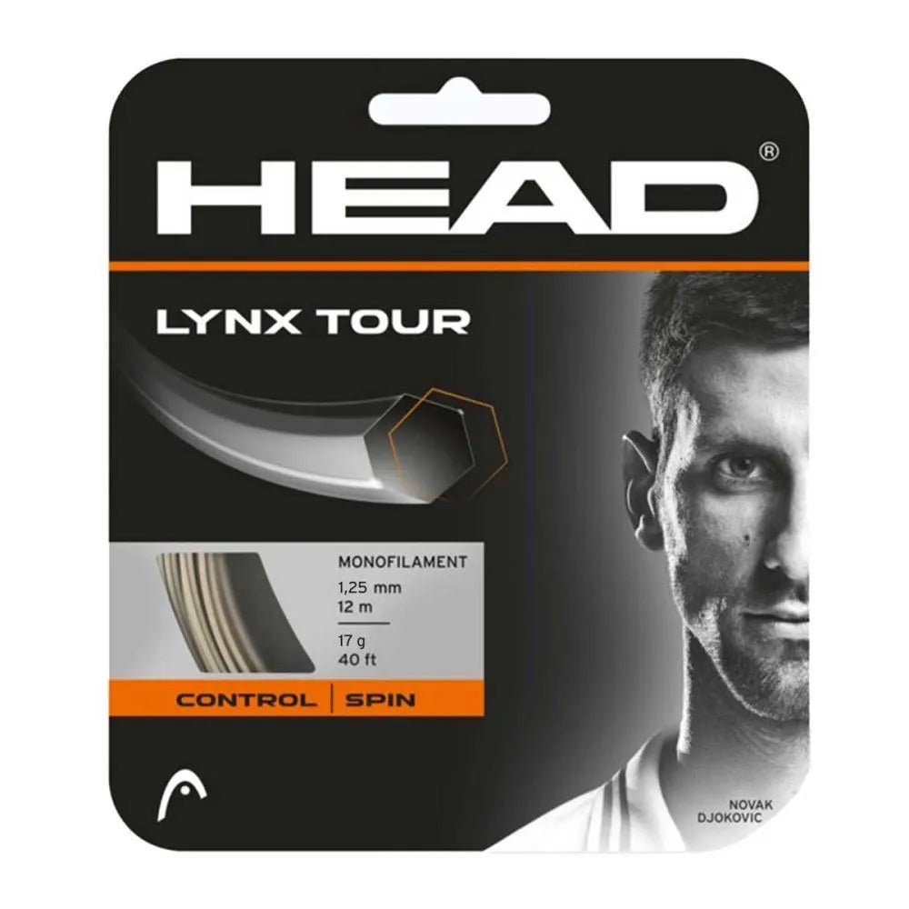 HEAD Lynx Tour Tennis String (Cut From Reel, 17G, 1.25mm)