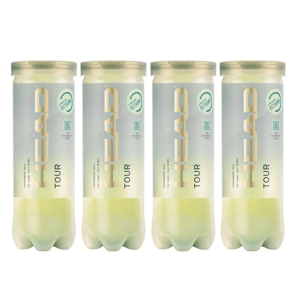 HEAD Tour Tennis Ball Dozen (12 Balls)