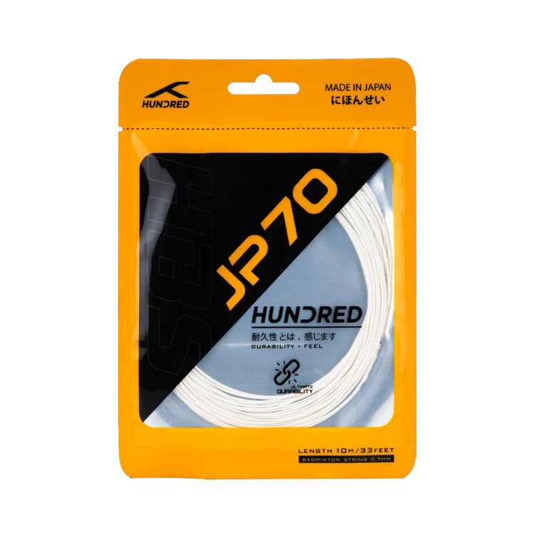 Hundred Badminton String JP 70 - Ice White