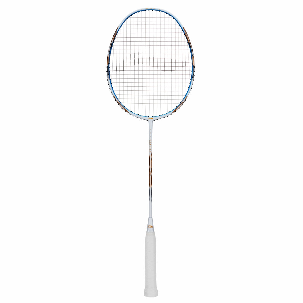 LI-NING Ignite 8 Badminton Racquet (Pearl White/Blue, Unstrung)