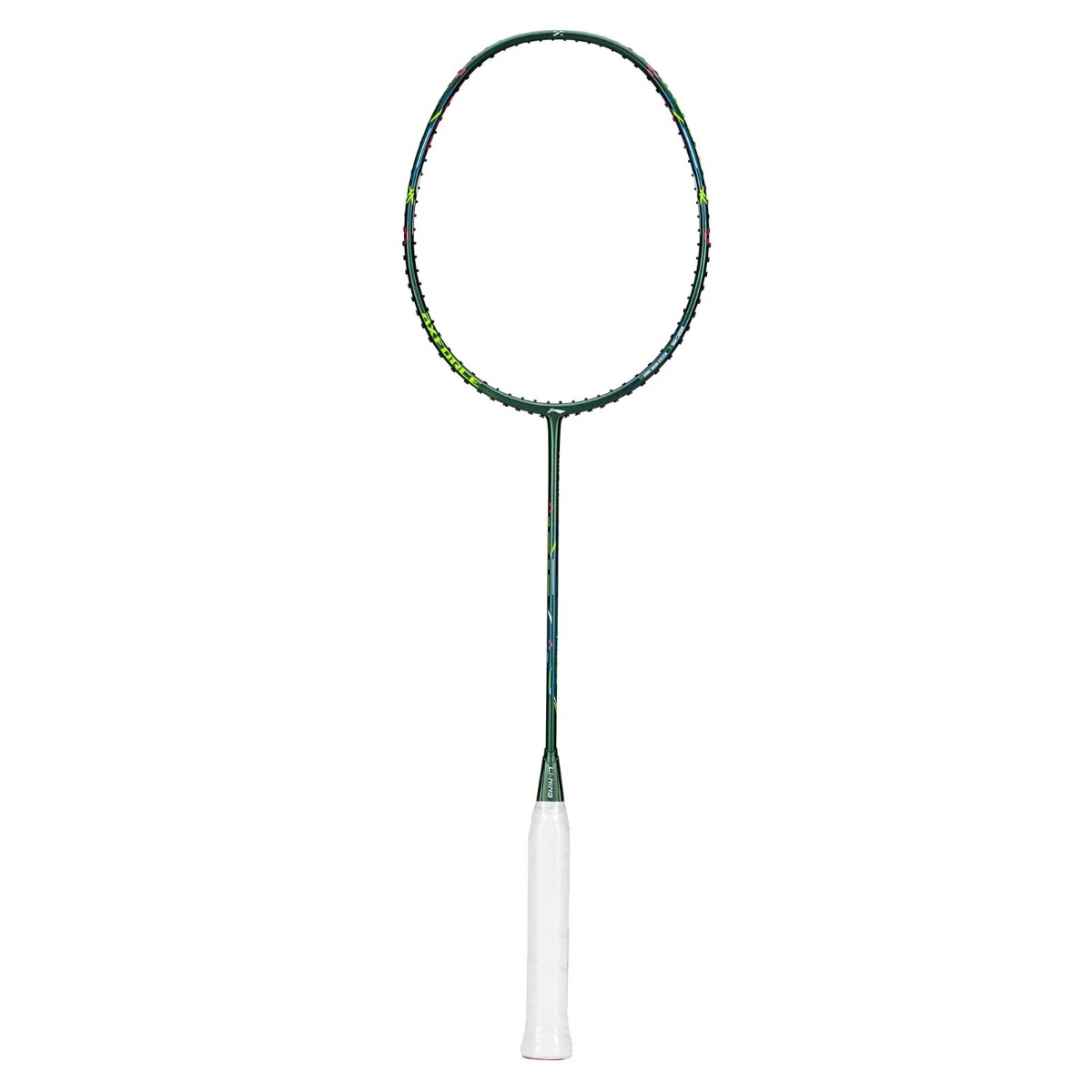 LI-NING AX-FORCE Cannon Badminton Racquet (Deep Teal, Unstrung)