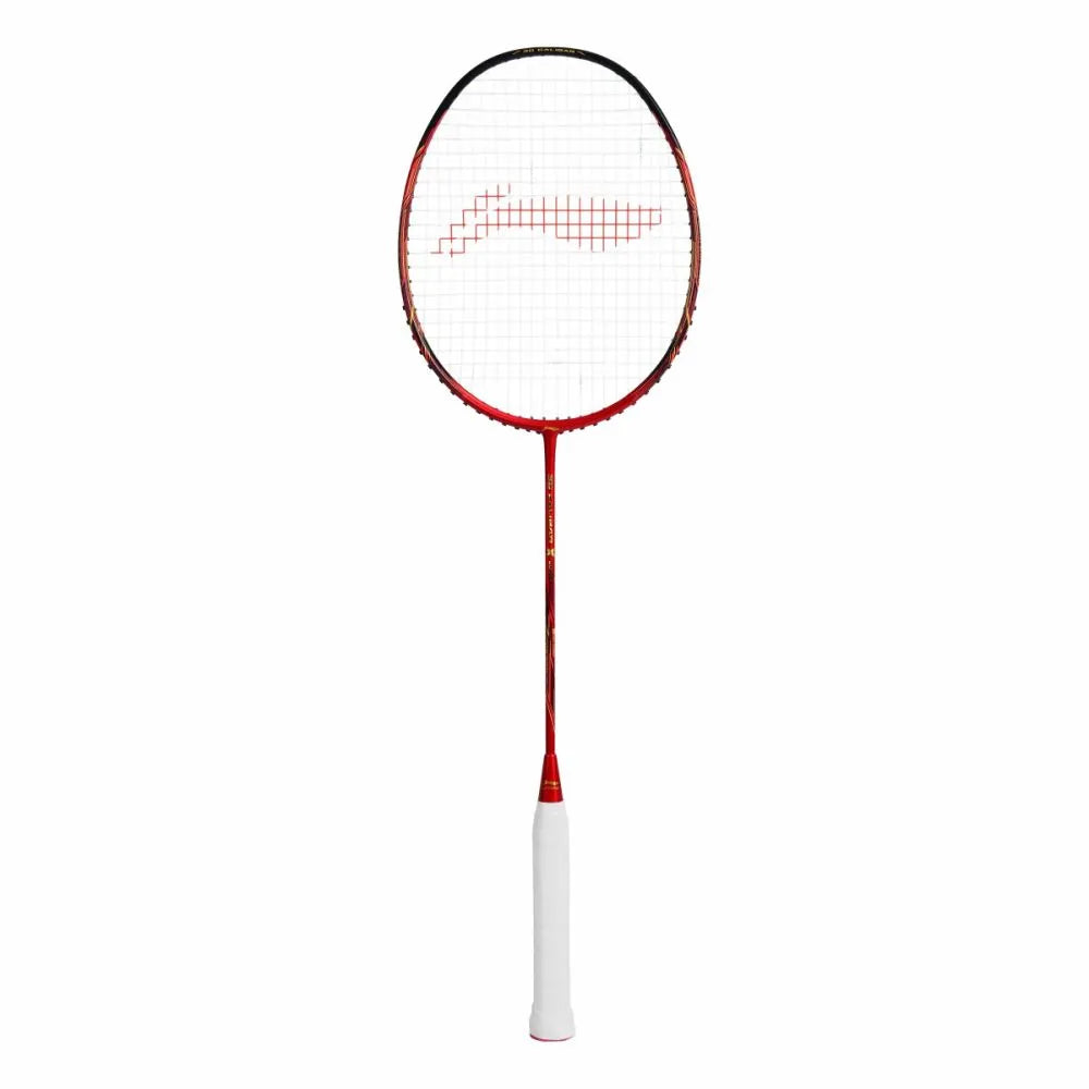 LI-NING 3D Calibar X Boost Badminton Racquet (Red/Black, Strung)