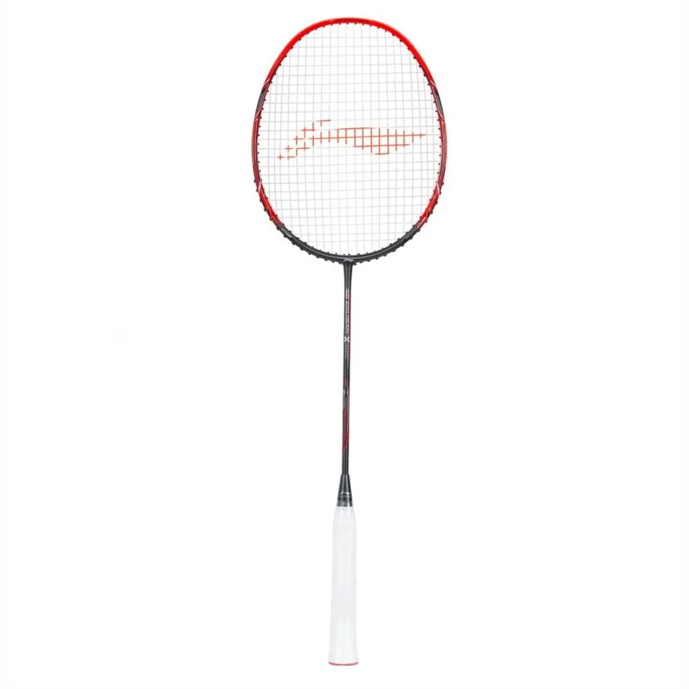 LI-NING 3D Calibar X Boost Badminton Racquet (D.Grey/Red, Unstrung)