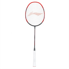 LI-NING 3D Calibar X Boost Badminton Racquet (D.Grey/Red, Unstrung)