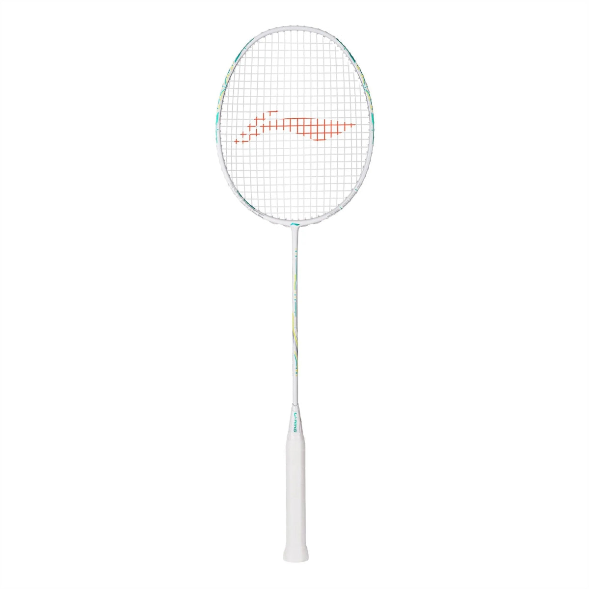 LI-NING AX-FORCE 60 Badminton Racquet (White, Unstrung)