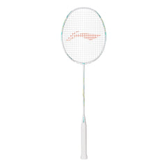 LI-NING AX-FORCE 60 Badminton Racquet (White, Unstrung)