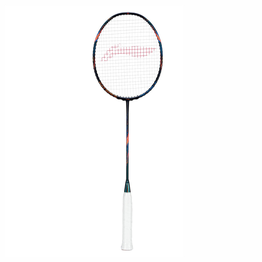 LI-NING AX-FORCE 90 Badminton Racquet (Black/Gold/Orange, Unstrung)