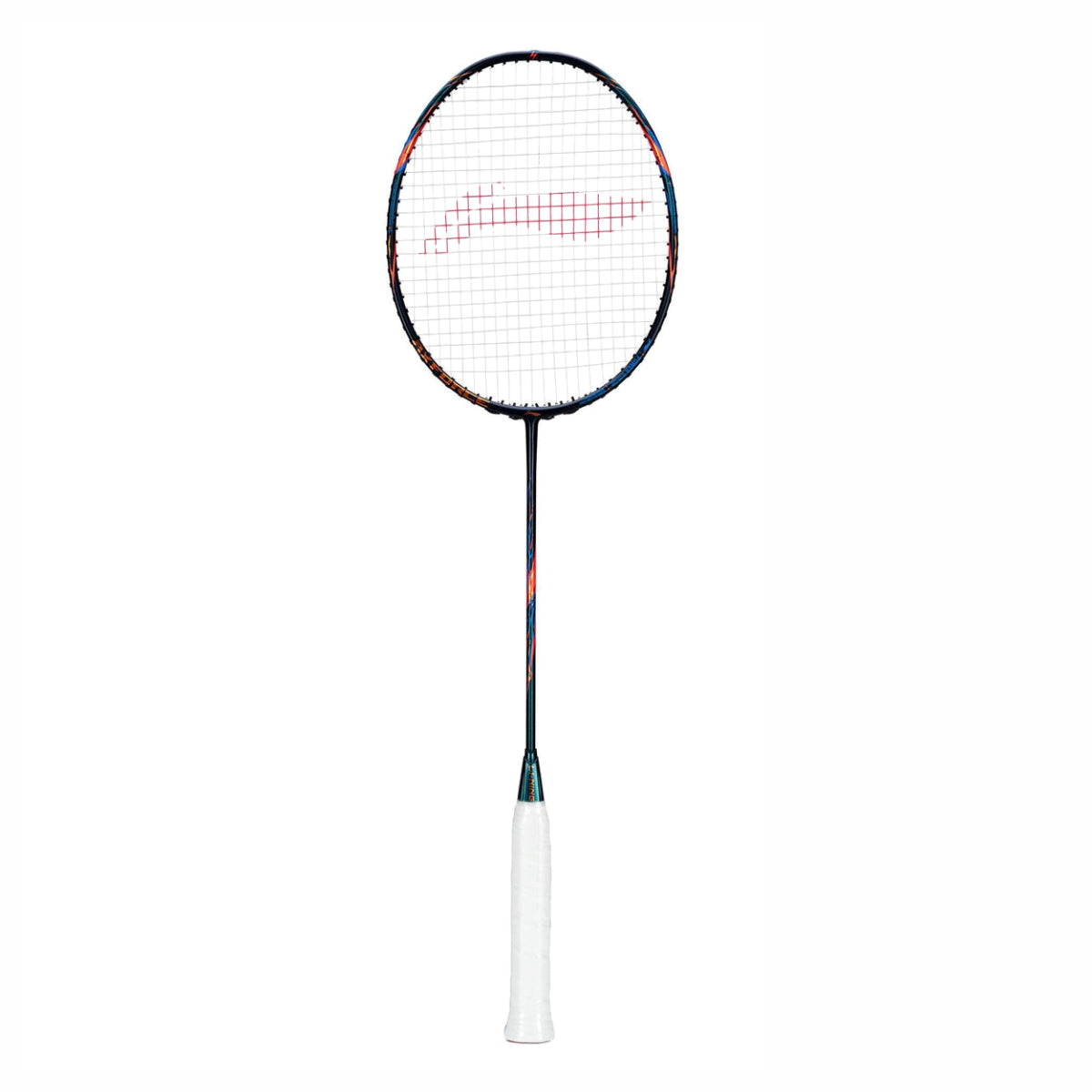 LI-NING AX-FORCE 90 Badminton Racquet (Black/Gold/Orange, Unstrung)