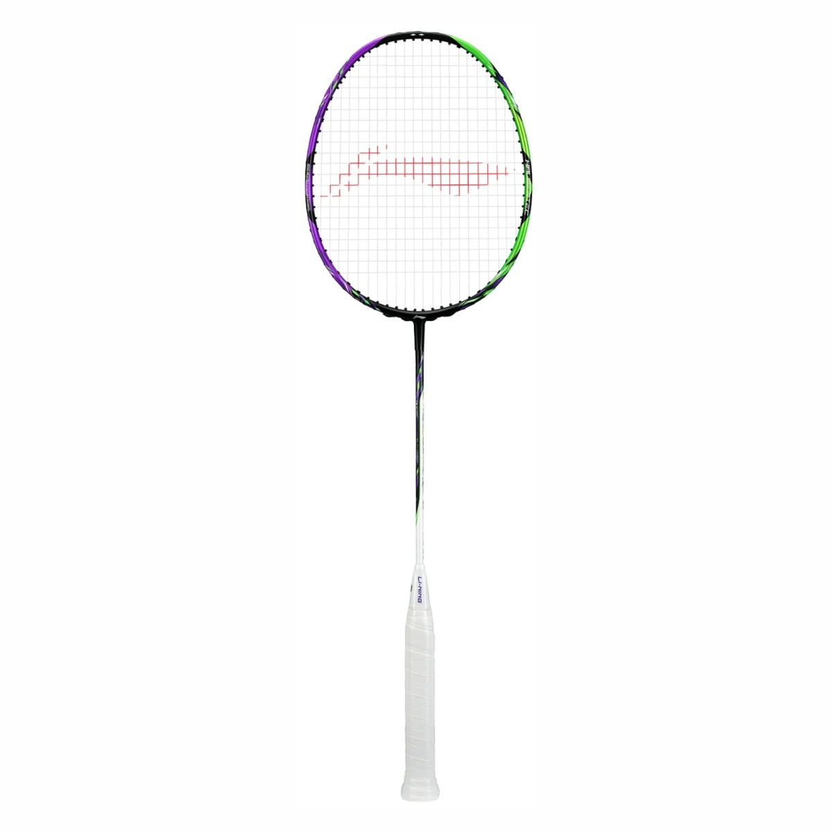 LI-NING Halbertec 9000 Badminton Racquet (Green/Purple, Unstrung)
