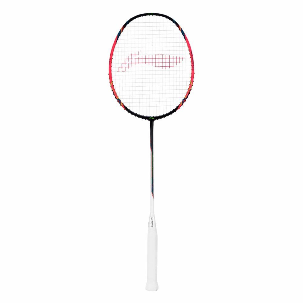 LI-NING Halbertec Motor Badminton Racquet (Neon Pink, Unstrung)