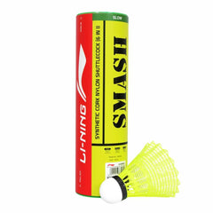 LI-NING Smash Badminton Shuttlecock (Yellow)