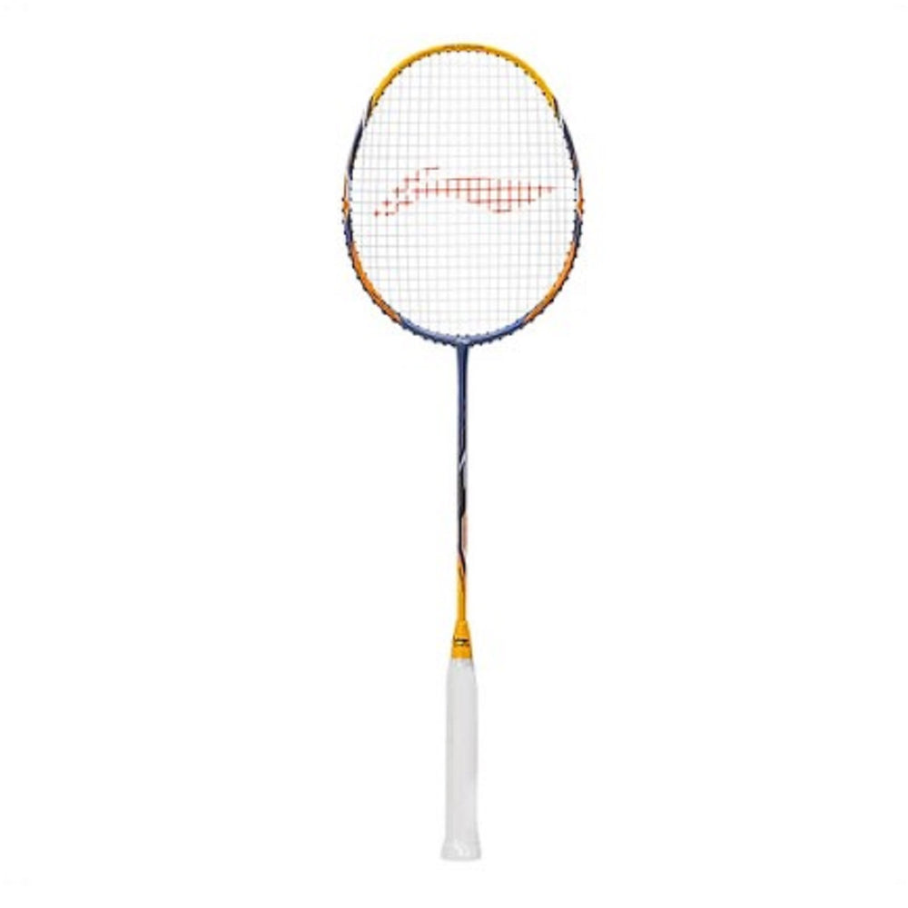 LI-NING Tectonic 1 Badminton Racquet (Orange/Yellow, Unstrung)