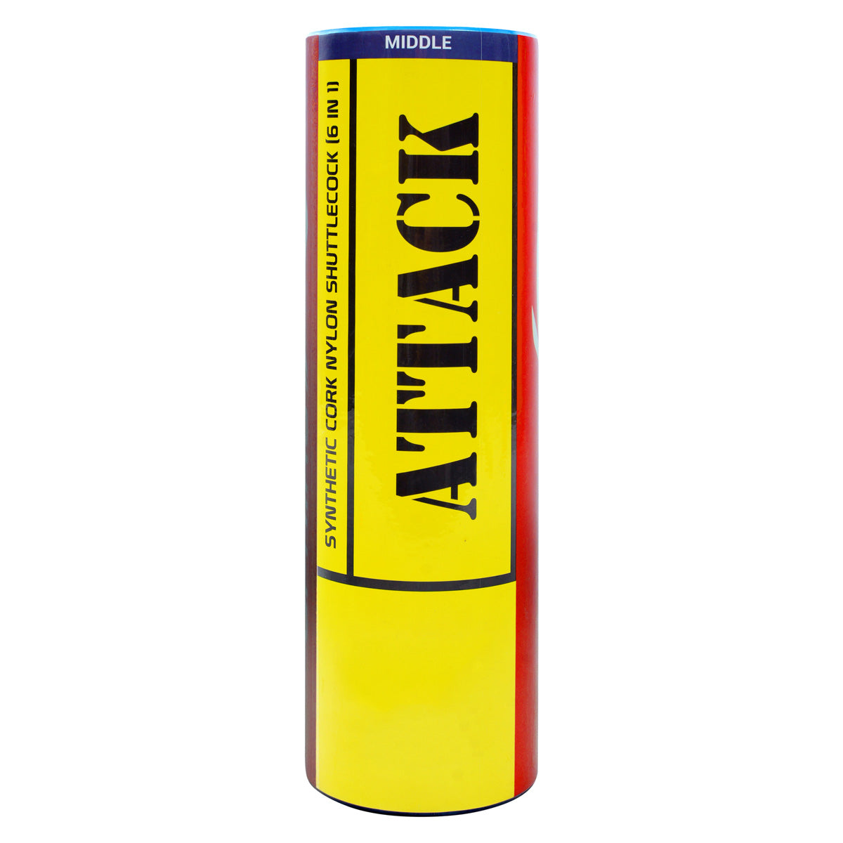 LI-NING Attack Badminton Shuttlecock (Middle, Yellow)