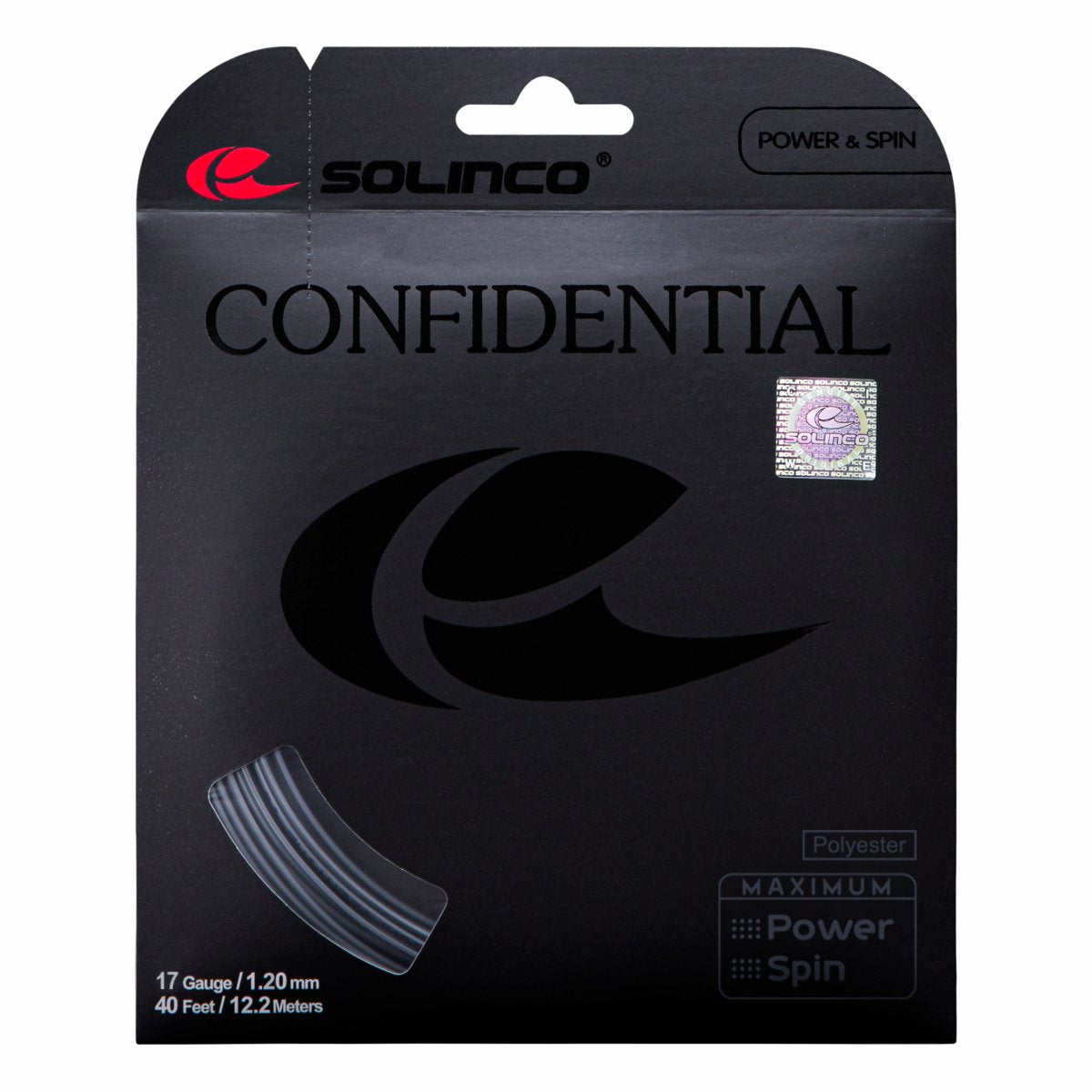SOLINCO Confidential Tennis String Set (17 / 1.20mm)