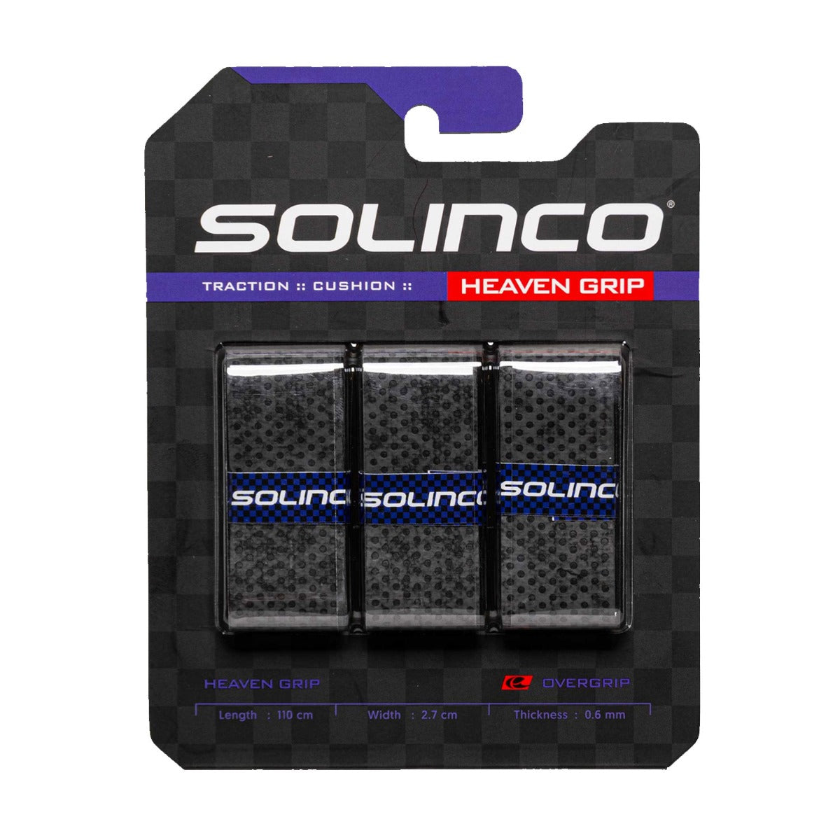 SOLINCO Heaven Overgrip (3 pcs, Grey)