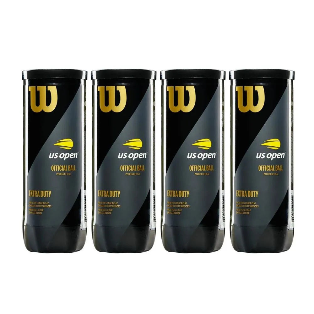 WILSON US Open Tennis Ball Dozen (12 Balls)