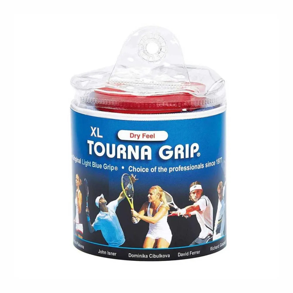 TOURNA Overgrip XL (30 Grips, Blue)