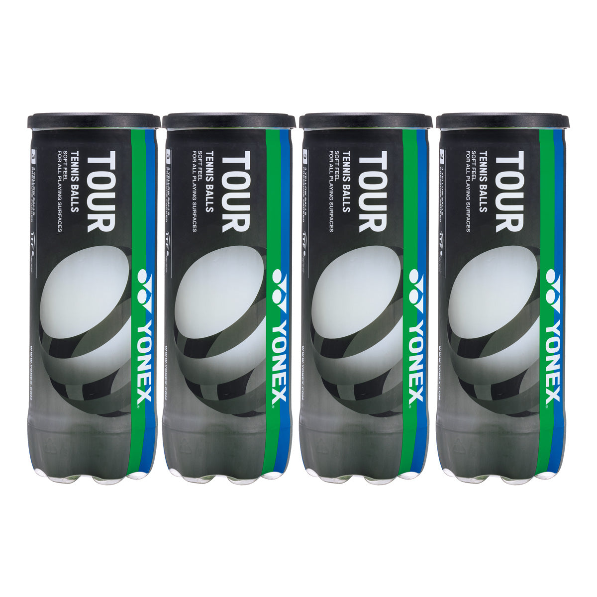 YONEX Tour Tennis Ball Dozen (12 Balls)
